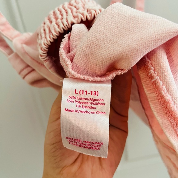 no boundaries simple cutie light pink cropped tank top size large - Picture 4 of 4